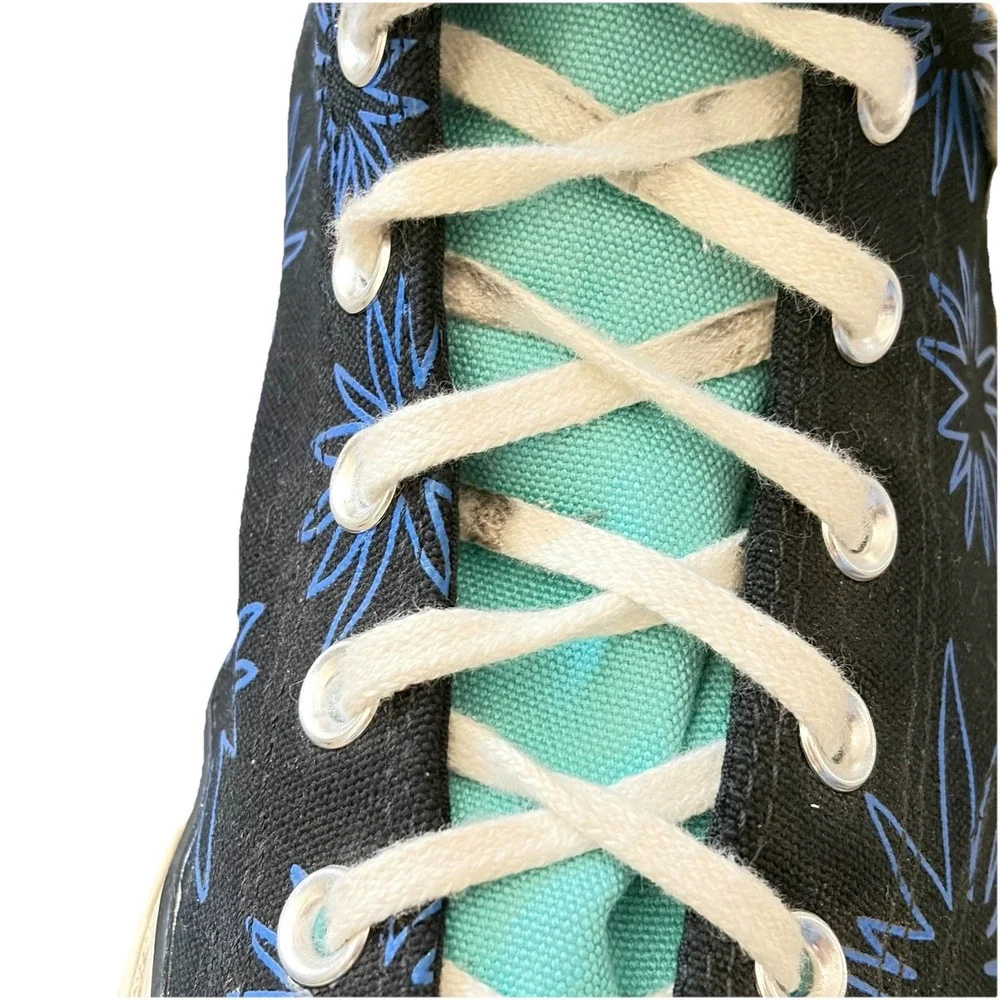 Converse Chuck Taylor HI 70 Sunny Floral Sneakers Unity Sz M 11.5 W 13.5 172824C - Picture 10 of 16